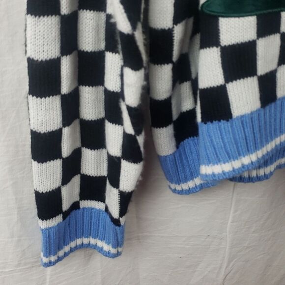 Blizzard Bay Women's Large Trippy Cat Ugly Christmas Sweater - Picture 6 of 11